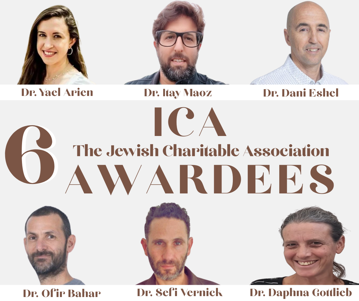 6 ICA (The Jewish Charitable Association) Awardees