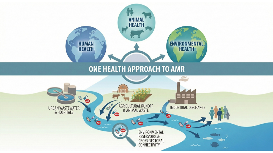 Antimicrobial resistance is no longer just a clinical "superbug" problem - it is an environmental crisis