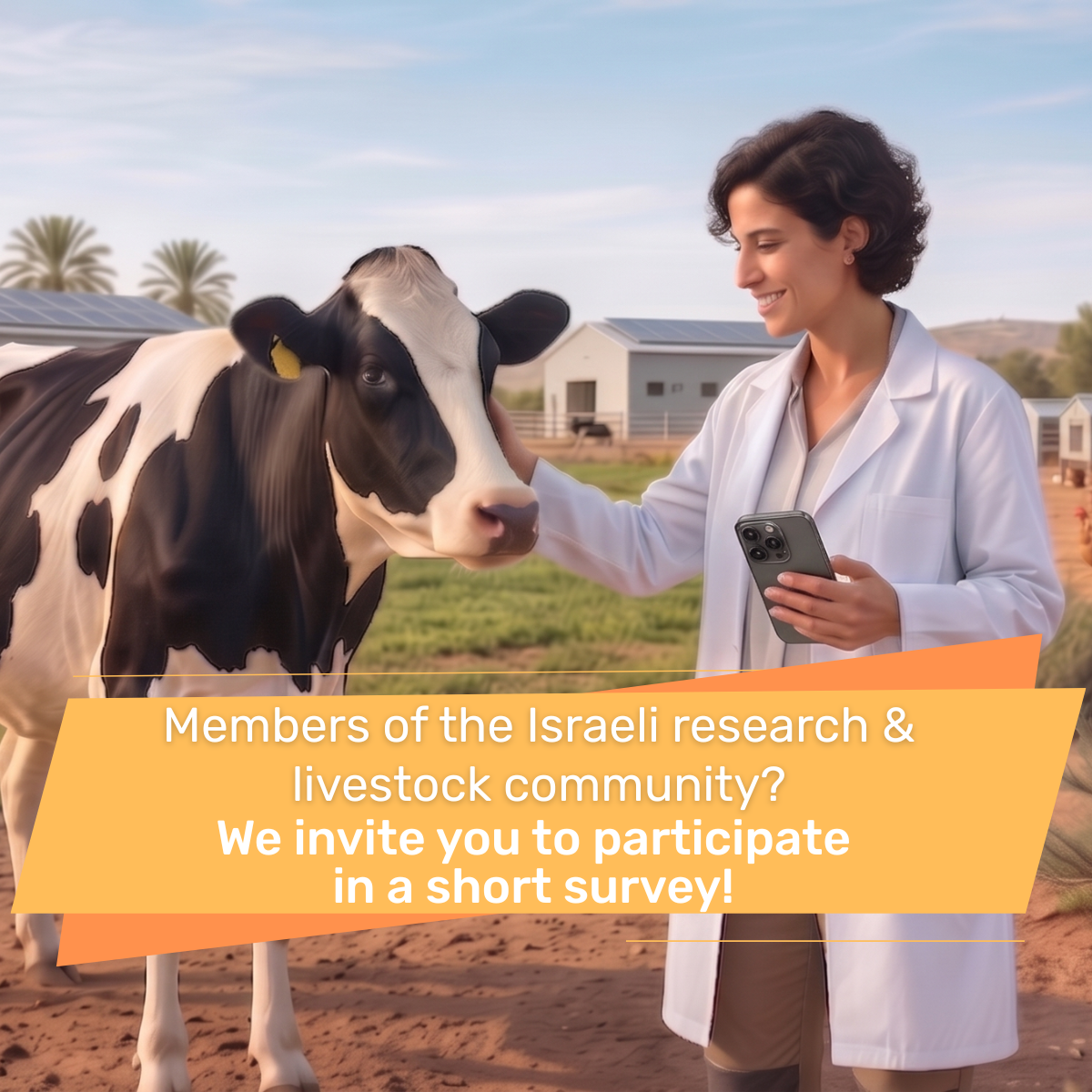 Members of the Israeli research & livestock community? We invite you to participate in a short survey!