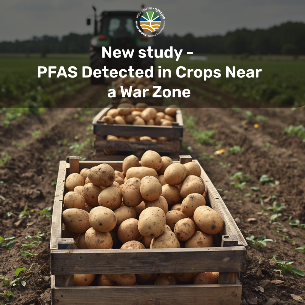 PFAS detected in crops near a war zone
